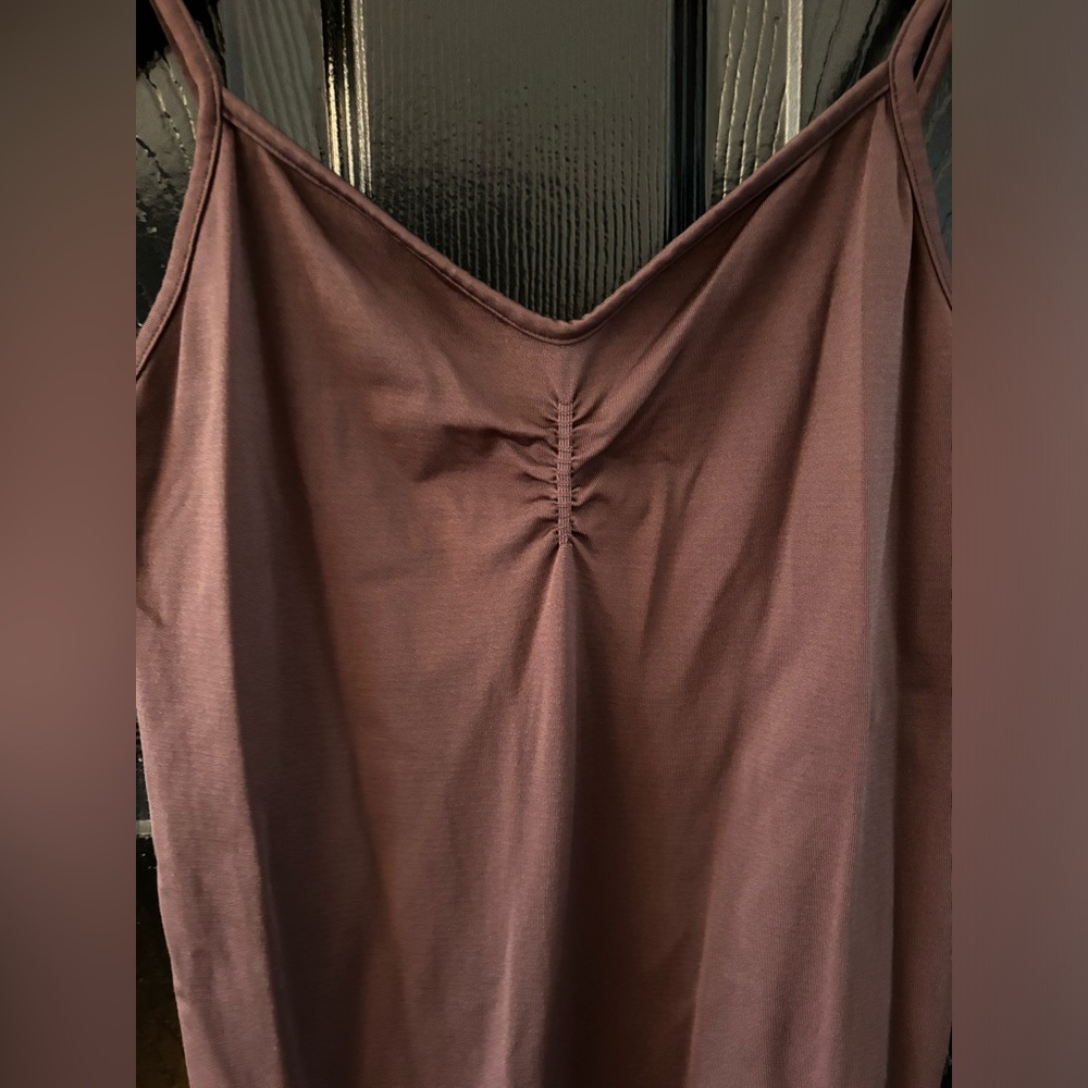Holt Renfrew brown bodysuit.